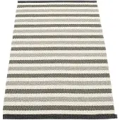 Pappelina Teo matto 70x120 cm Warm Grey/Charcoal/Vanilla