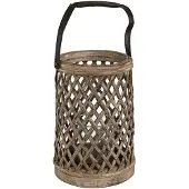 Artwood Bamboo kynttilälyhty vintage