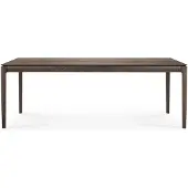 Ethnicraft Bok Ruokapöytä 95x220 cm Ruskeaksi lakattu tammi