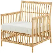 Sika-Design Caroline Nojatuoli muovipunonta Nature