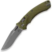 Microtech Amphibian kääntöveitsi, apocalyptic finish, fluted od green G10