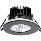 Arcchio LED- Lirin, musta, 4000K Lirin , himmennettävä, Musta, Olohuone/ruokailutila, Alumiini, Moderni