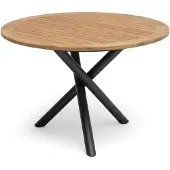 Hillerstorp , Ekeryd ruokapöytä 110 cm teak/alumiini