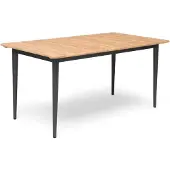 Hillerstorp , Lerdala ruokapöytä 90x160 cm ruskea alumiini