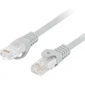 Lanberg PCU6-10CU-0200-S, 2 m, Cat6, U/UTP (UTP), RJ-45, RJ-45, Harmaa