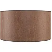 Artwood , Lampunvarjostin Cylinder Large Leather Brown