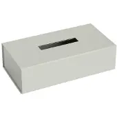 HAY Colour Storage nenäliinalaatikko 24,5x13 cm Grey