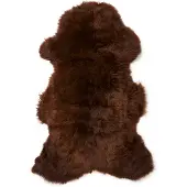 Skinnwille Gently Lampaannahka 60x100 cm Natural Brown