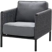 Cane-Line Encore Nojatuoli Dark Grey/Lava Grey