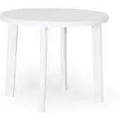 Brafab Sivupöytä IPAE Progarden 08330115 Valkoinen Hartsi (90 x 90 x 72 cm)