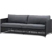 Cane-Line Diamond 3-istuttava sohva, grafiitti - harmaa