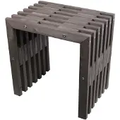Hillerstorp D-Bench 45 cm harmaa öljytty mänty