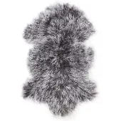 Skinnwille Shansi Lampaannahka 55x95 cm Grey Snowtop