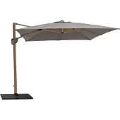 Cane-Line , Hyde Luxe 300x400 cm Taupe/Wood look Vapaasti riippuva aurinkovarjo