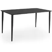 Brafab Nimes ruokapöytä 78x140 cm antrasiitti
