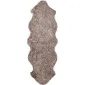 Skinnwille Curly Lampaannahka 60x180 cm Sahara/Lightbrown