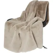 Skinnwille Fluffy Peitto Taupe
