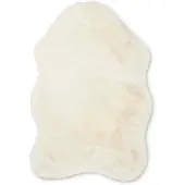 Skinnwille Fluffy Matto Ivory