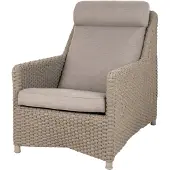 Cane-Line Diamond Highback nojatuoli soft rope Natté taupe