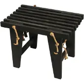 Hillerstorp Ecobench 60 cm Mänty musta öljytty