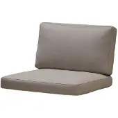 Cane-Line Connect tyynysarja lounge-nojatuoli/yksittäinen moduuli Natté taupe