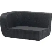 Cane-Line Savannah moduulisohva Black, oikea