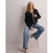 Gina Tricot Short Jacket - Navy - M