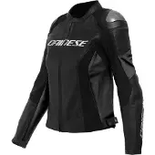 Dainese Outlet Racing 4 Rei'itetty naisten moottoripyörä nahkatakki