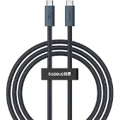 Baseus USB C to USB C data cable 1 m 240 W Black