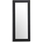 Oscarssons Möbel Nova peili 90x38 cm Musta tammisävyinen tammi