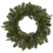 Mr Plant , Joulukranssi Kävyillä 45 cm