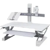 Ergotron WorkFit LCD + Laptop Kit white (97-933-062)