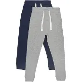 Minymo Basic 36 -Sweat Pant (2-Pack) - Grey - 80
