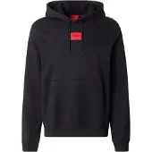HUGO for man. 50458700 Daratschi sweatshirt black (M), Casual, Cotton, Long sleeve, Sustainable