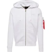 Alpha industries Back Print Kokovetoketjullinen Collegepaita