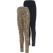 Mamalicious Leggingsit 'Sanni' beige / kameli / musta