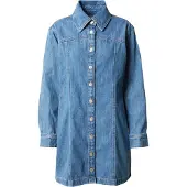 Levi's for woman. A4585-0001 Shay dress blue (S), Casual, Long sleeve, Organic Cotton, Sustainable