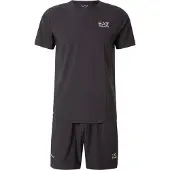 EA7 for man. 8NPV03_PNDDZ Ventus7 Travel Pack black (L), Casual, Sport, Multisport, Polyester, Short sleeve