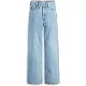 Levi's for woman. A6081-0002 Ribcage Wide Leg Jeans blue (30/32), Casual, Cotton, Denim