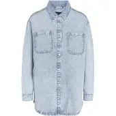 Noisy May Välikausitakki 'NMAlva' sininen denim
