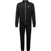 EA7 for man. 8NPV56_PJ4EZ Premium black shawl (XXL), Casual, Sport, Multisport, Polyester