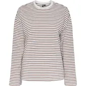 Pieces Paita 'PCSadie' beige / valkoinen