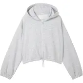 Tom Tailor Collegetakki vaaleanharmaa