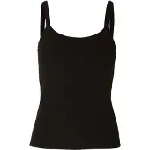 Selected Slfcelica Anna Strap Tank Top Noos - Black - M