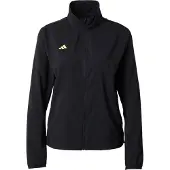 Adidas Urheilutakki 'Adizero Essentials' limetti / musta