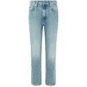 Pepe Jeans for woman. PL204730MS2 Straight jeans Mw blue (31/30), Casual, Denim, Organic Cotton, Sustainable