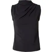 Pieces Pcmadison Sl Draped Top Jrs Noos Bc - Black - S