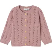Name it Nmfbanni Ls Knit Card Noos - Pink - 68