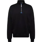 HUGO Neeler 10249110 Blue Collegepaita Puolivetoketjulla