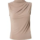 Pieces Pcmadison Sl Draped Top Jrs Noos Bc - Beige - XXL